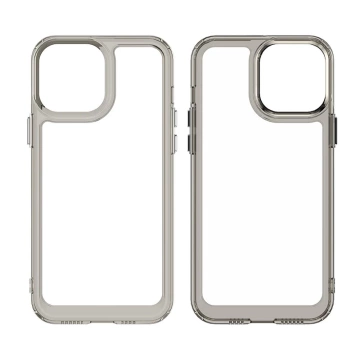 Outer Space Case Hülle für iPhone 13 Pro Max Hardcover mit Gelrahmen Rot