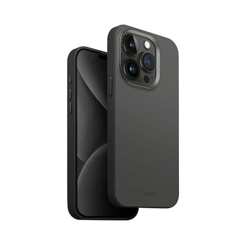 Etui do iPhone 15 Pro Max UNIQ Lyden DS MagSafe Szaro-Czarne