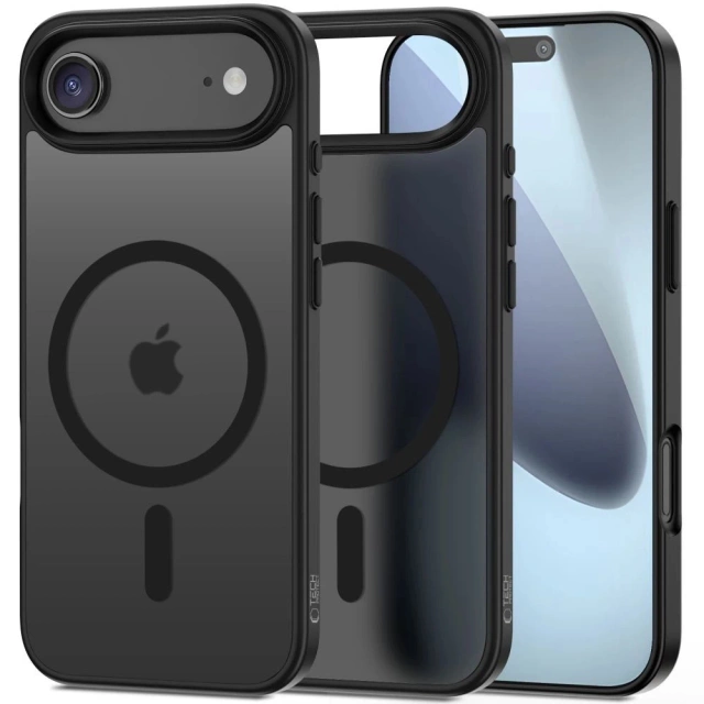 Etui do iPhone 17 Air Tech-Protect MagMat MagSafe Czarny Mat
