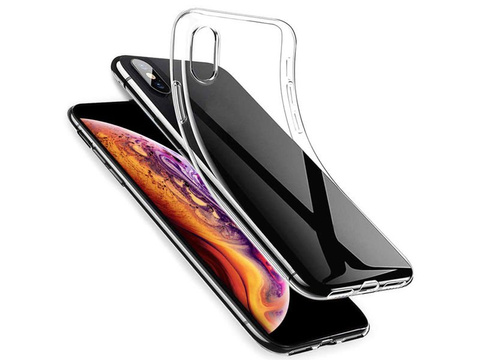 Transparente Silikonhülle für Apple iPhone XS Max