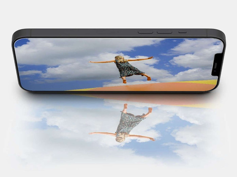 Gehärtetes Glas x2 für die Spigen Glas.TR EZ Fit Hülle für das iPhone 12/12 Pro