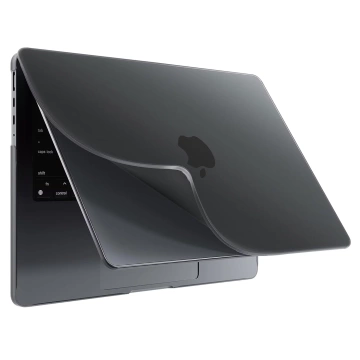 Etui ochronne do Apple Macbook Pro 14 - M1/M2/M3/M4 2021-2024 Alogy AirGuard™ Elastyczna obudowa bez odcisków palców Matowa Czerń
