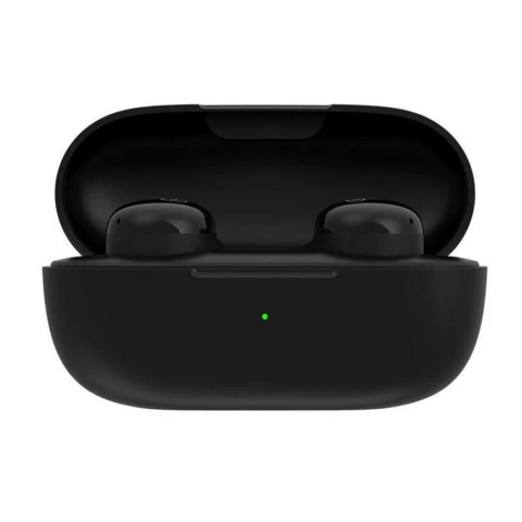 Kabellose Bluetooth 5.1 TWS Kopfhörer QCY Buds T17 Signle Point Hülle Schwarz