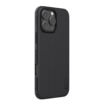 Nillkin Frosted Shield Pro Magnetisches Case für iPhone 16 Pro - Schwarz