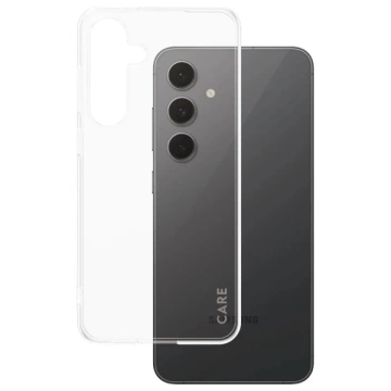 Hülle für Samsung Galaxy S24 FE CARE von PanzerGlass Slim X-Ray Case Transparent