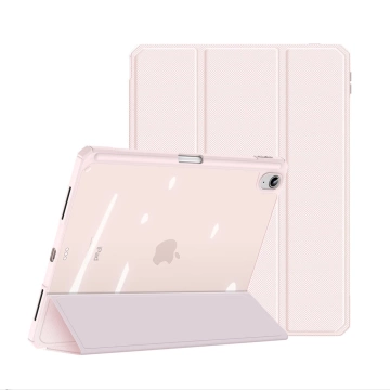 Dux Ducis Toby Hülle iPad 10.9'' 2022 (10 Gen.) Hülle mit Platz für Apple Pencil Stylus Smart Cover Ständer Pink