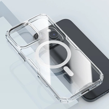 iPhone 16 Pro Hülle Nillkin Nature Pro MagSafe Transparent