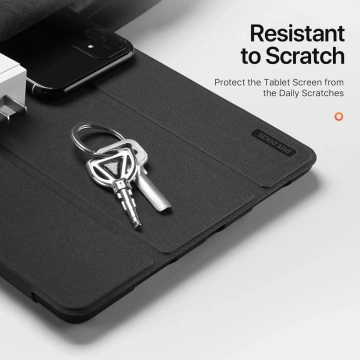 Schutzhülle mit Stift für iPad Pro 11 (2024) DUX DUCIS DOMO Schwarz