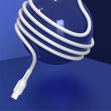 USAMS Kabel U43 USB-C zu Lightning 30W PD 1,2m weiß