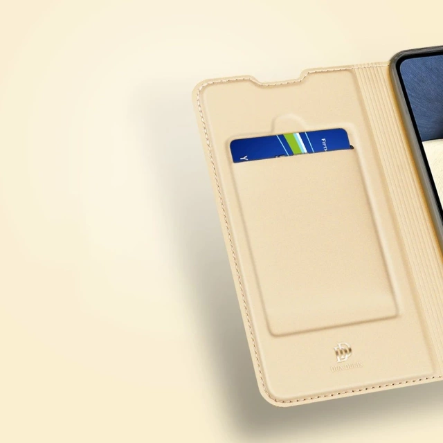 DUX DUCIS Skin Pro kabura etui pokrowiec z klapką Samsung Galaxy A02s EU niebieski