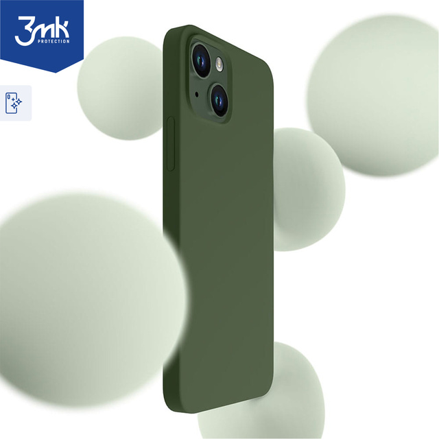 Etui na telefon 3mk do Apple iPhone 13 Hardy Silicone MagCase Alphine Green