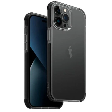 UNIQ Hülle Combat iPhone 14 Pro Max 6.7" schwarz/carbon schwarz