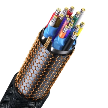 Baseus High Definition Series Adapterkabel USB Typ C - HDMI 2.0 4K 60Hz 1m schwarz (WKGQ010001)