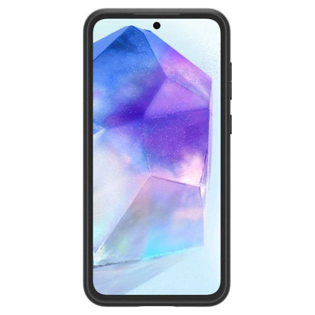 Etui Spigen Optik Armor für Samsung Galaxy A55 5G Schwarz
