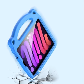 Dux Ducis Panda bezpieczne dla dzieci dziecięce miękkie etui do iPad mini 2021 niebieski