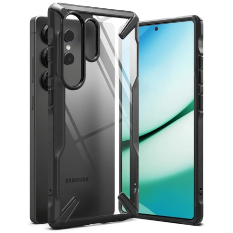 Etui für Samsung Galaxy S25 Ultra Ringke Fusion X Schwarz