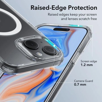 Etui ESR CH Halolock Magsafe für Apple iPhone 15 Clear