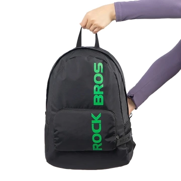 Plecak Rockbros H10-BK 18 l składany, ergonomiczny – czarny