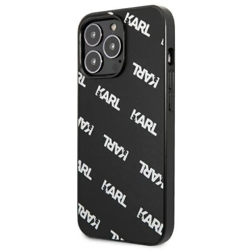 Karl Lagerfeld KLHCP13LPULMBK3 iPhone 13 Pro / 13 6,1" Hardcase Czarny/Black Allover