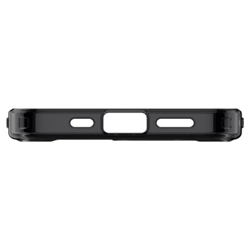 Etui für iPhone 16e Spigen Ultra Hybrid Mag MagSafe Zero One Schwarz