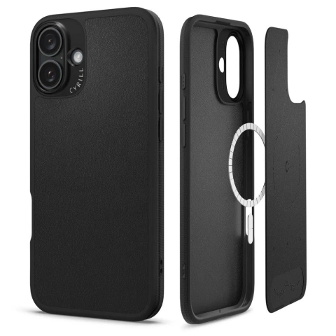 Etui do iPhone 16 Spigen Cyrill Kajuk Mag MagSafe Czarny