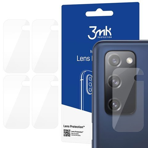 Glas x4 für Kamera 3mk Flexibles Glasobjektiv für Samsung Galaxy S20 FE