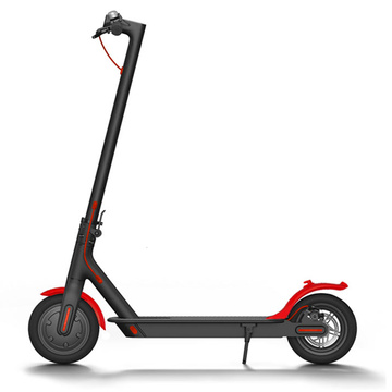 Krótki Błotnik tylni Alogy do hulajnogi elektrycznej do Xiaomi Mijia M365 / Pro / Mi 1S / Pro 2 Czerwony