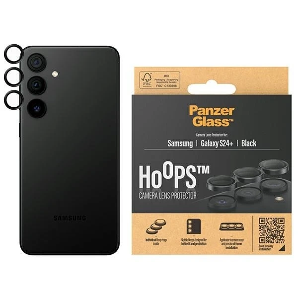 Osłona obiektywu do Samsung Galaxy S24+ Plus PanzerGlass Hoops