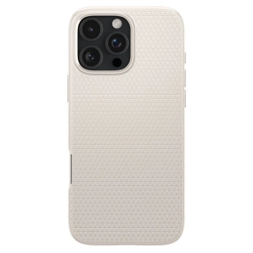 Spigen Liquid Air Rückseite für Apple iPhone 16 Pro Max, natürliches Titan