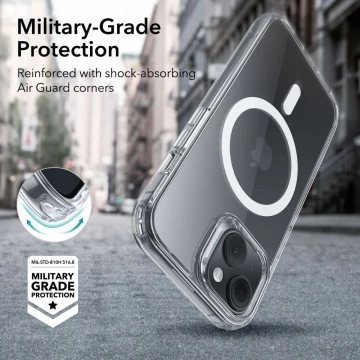 Etui ESR CH Halolock Magsafe für Apple iPhone 15 Clear