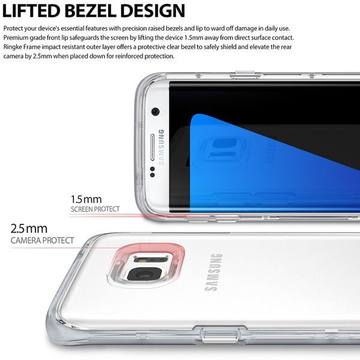 Etui ringke fusion frame samsung galaxy s7 edge sf black