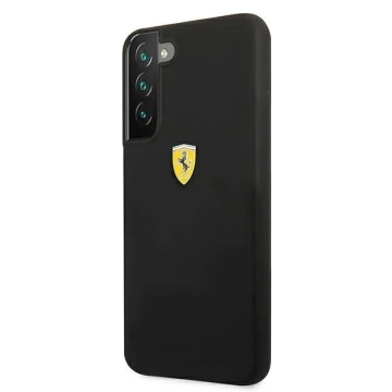 Etui Ferrari FESSIHCS22MBK do Galaxy S22+ S906 hardcase On Track Silicone czarny/black 