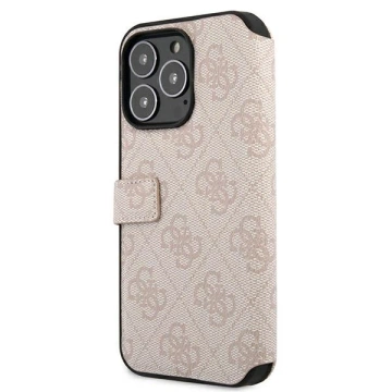 Etui Guess GUBKP13X4GMGPI für iPhone 13 Pro Max 6,7" Buch 4G Big Metal Logo