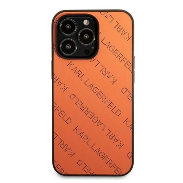 Etui Karl Lagerfeld KLHCP13LPTLO für iPhone 13 Pro / 13 6,1" Hardcase Allover perforiert