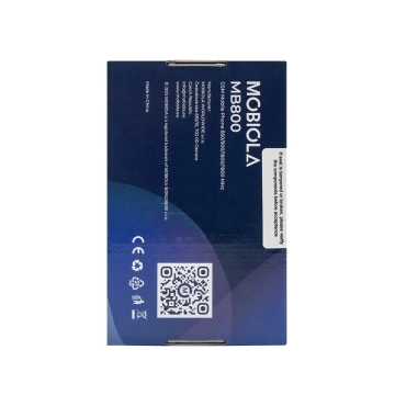 GSM-Telefon Mobiola MB800 Blue 2G mit Desktop-Ladegerät für Senioren