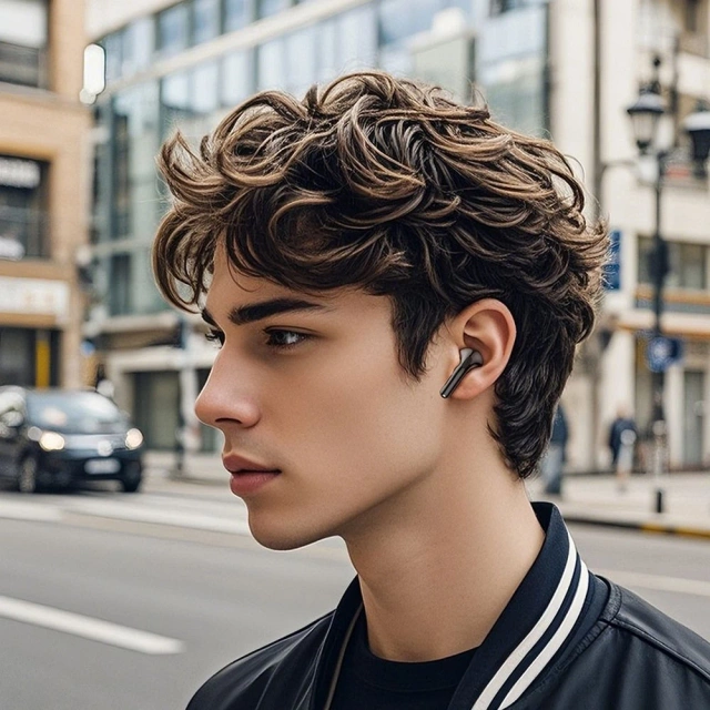 HOCO Kabellose Bluetooth-Kopfhörer TWS EQ15 Schwarz