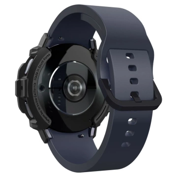 Etui Spigen Rugged Armor für Samsung Galaxy Watch 7 (44 mm) Mattschwarz