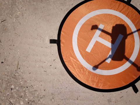 Drohnenlandeplatz 55 cm Drohnenlandematte