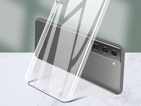 Alogy Silikonhülle Hülle für Samsung Galaxy S21 Plus transparent