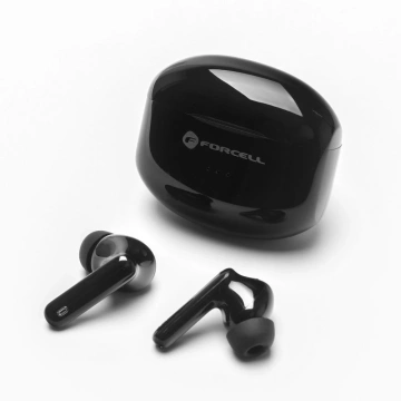 Słuchawki bezprzewodowe douszne Forcell F-Audio TWS Clear Sound czarne Black