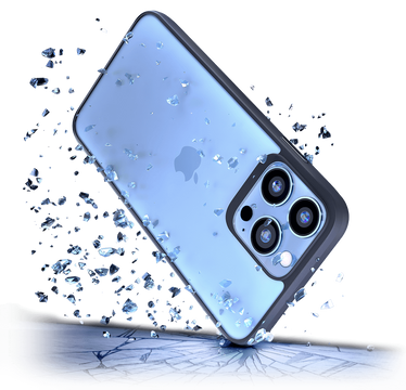Etui für Apple iPhone 15 Pro Max 3mk Satin Armor Case Blau