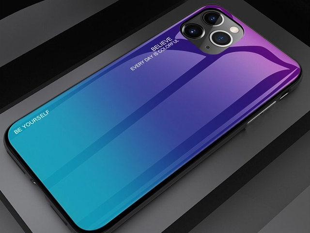 Etui Alogy Aurora Armor do Apple iPhone 11 Pro Max fioletowo-niebieskie 03