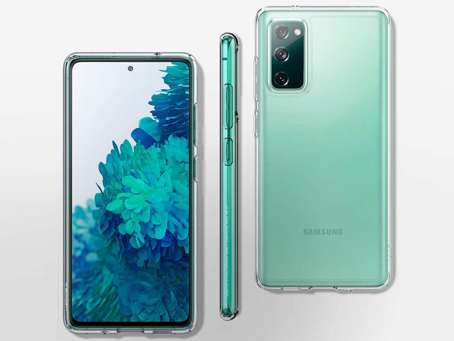 Etui Spigen Ultra Hybrid do Samsung Galaxy S20 FE Crystal Clear + Szkło Alogy Full