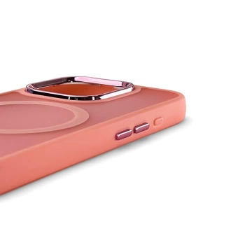 Etui Wozinsky MagSafe do Samsung Galaxy S25 Magnetic Case Różowe