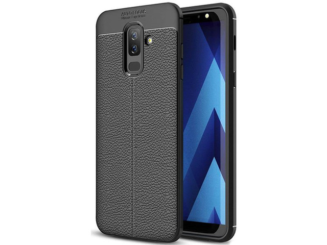 Etui Alogie Lederrüstung Samsung Galaxy A6 Plus