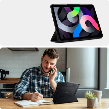 Etui Spigen Rugged Armor Pro für Apple iPad Air 4 2020 / 5 2022 Schwarz