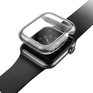 UNIQ Garde Schutzhülle für Apple Watch Series 4/5/6/SE 40mm grau/rauchgrau