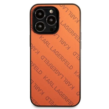 Etui Karl Lagerfeld KLHCP13XPTLO für iPhone 13 Pro Max 6,7" Hardcase Allover perforiert
