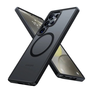 Schutzhülle für Samsung Galaxy S25 Ultra, Schwarz, Torras Guardian Magnetic Series
