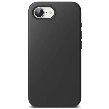 Etui Ringke Silicone Magnetic MagSafe für iPhone 16e Schwarz